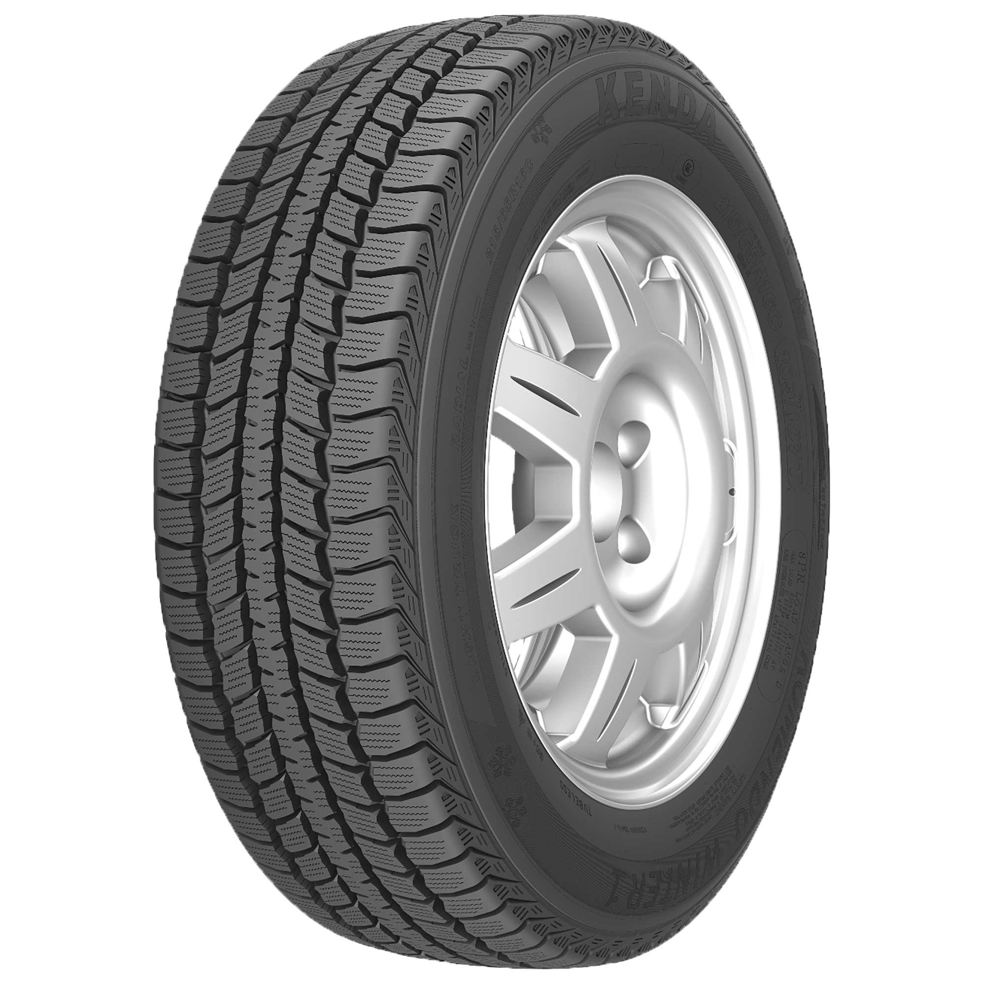 155 80 R13 91Q KENDA KOMENDO WINTER KR500 C 8PR M+S 3PMSF