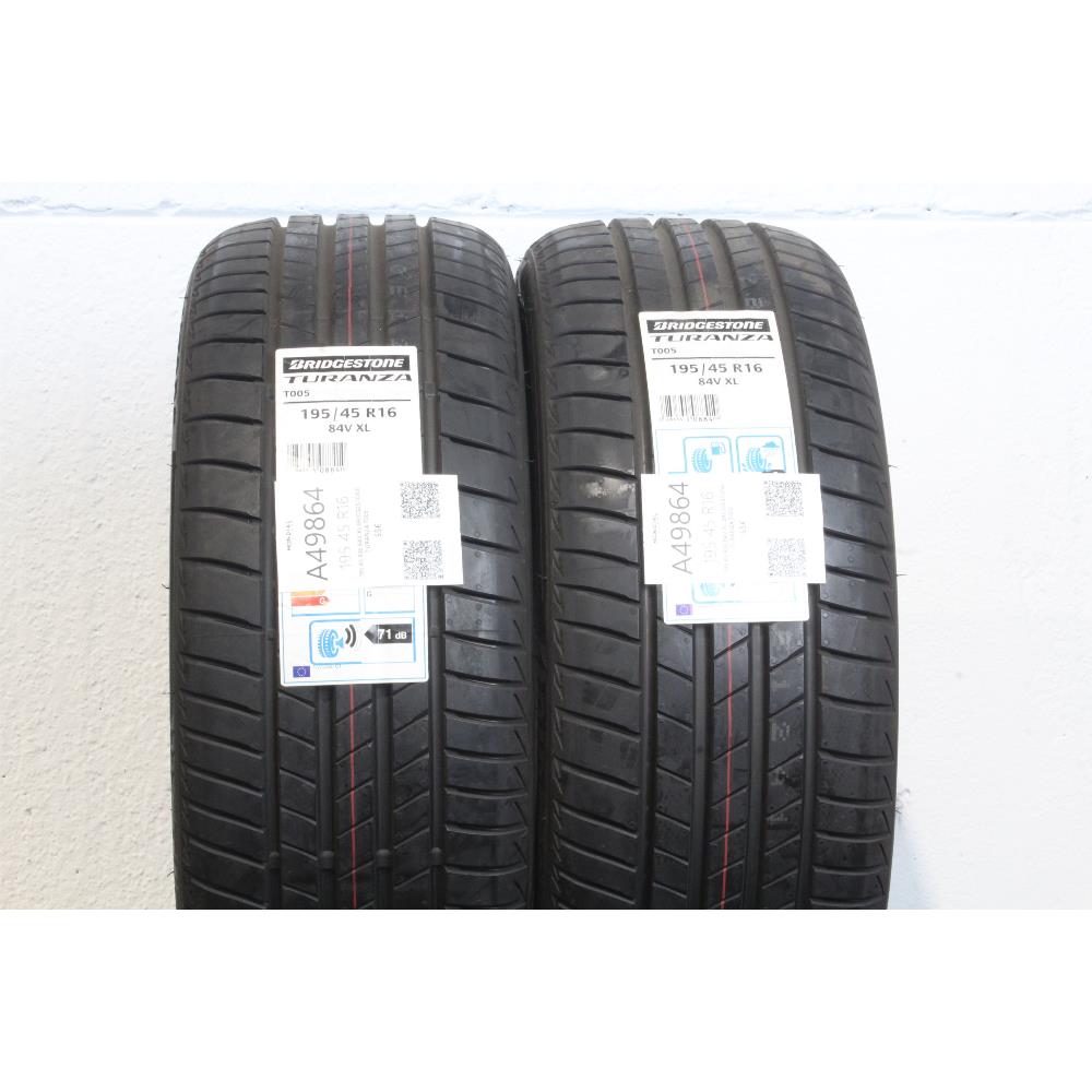 195 45 R16 84V XL BRIDGESTONE TURANZA T005