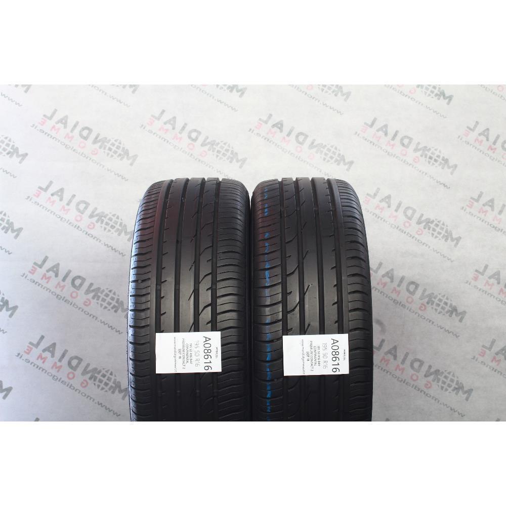 195 50 R16 84V CONTINENTAL PREMIUM CONTACT 2 DOT 18