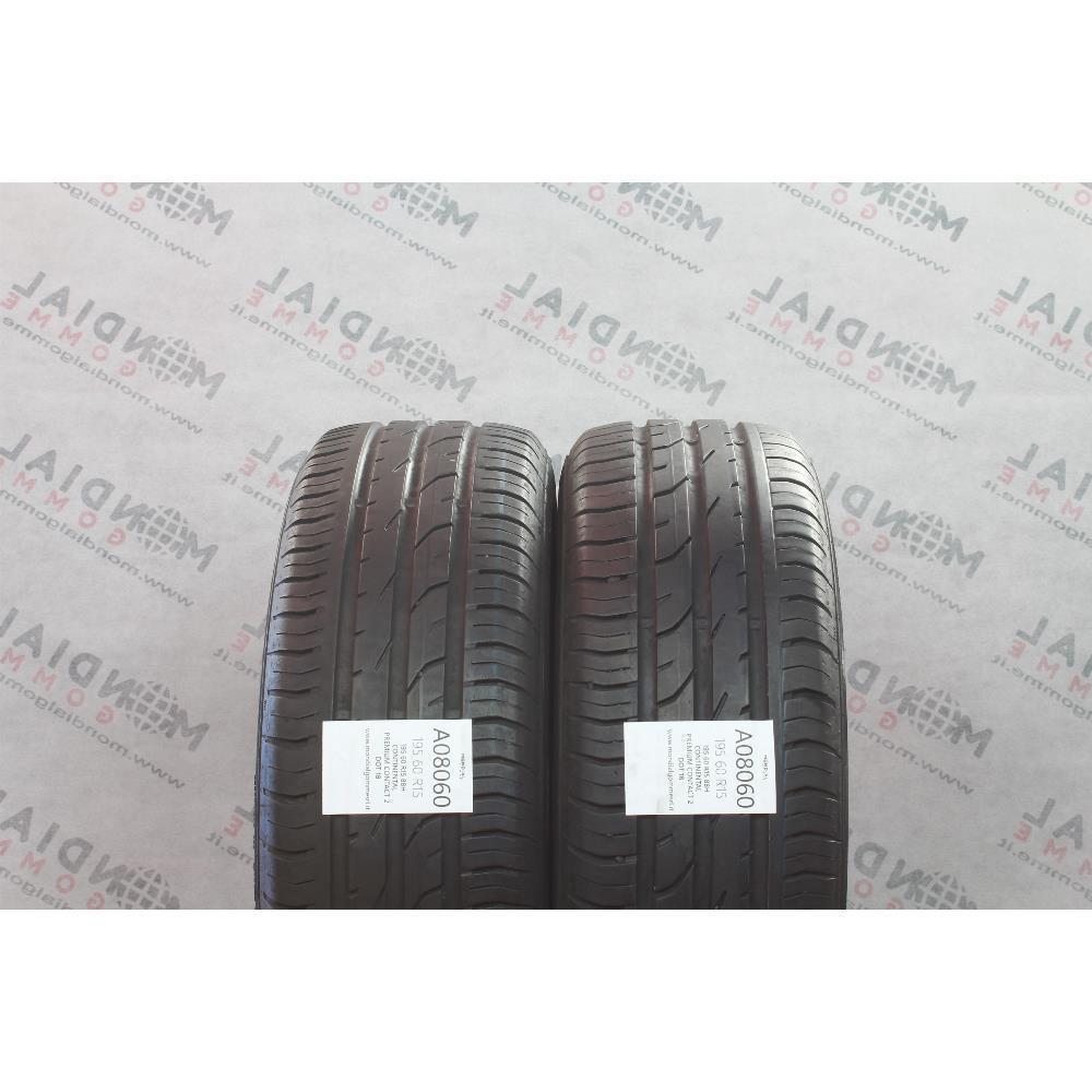 195 60 R15 88H CONTINENTAL PREMIUM CONTACT 2 DOT 18