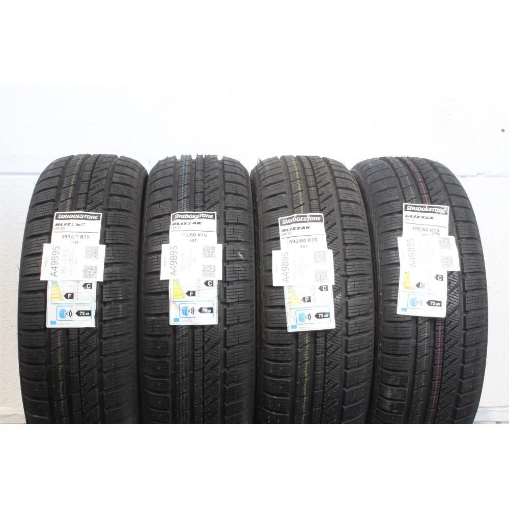 195 60 R15 88T M+S BRIDGESTONE BLIZZAK LM-30