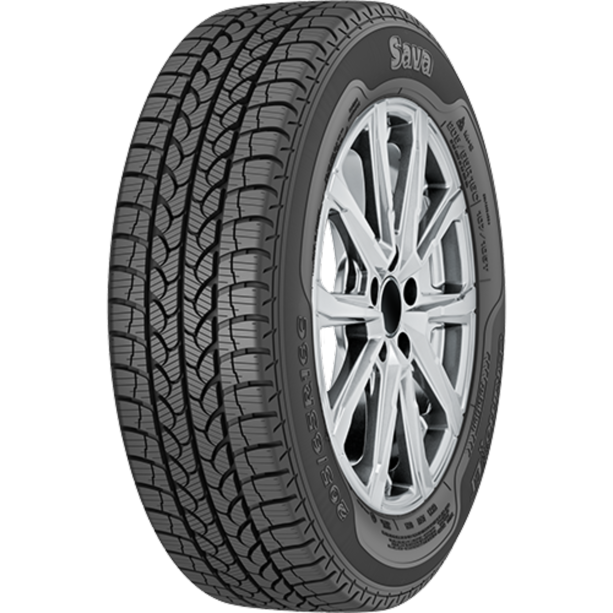 195 70 R15 104R SAVA ESKIMO LT C 8PR M+S 3PMSF