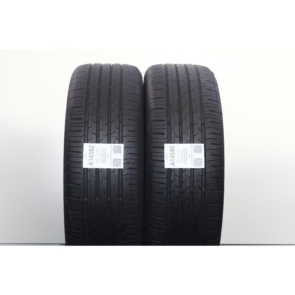 205 55 R17 91V CONTITENTAL ECO CONTACT6 DOT20