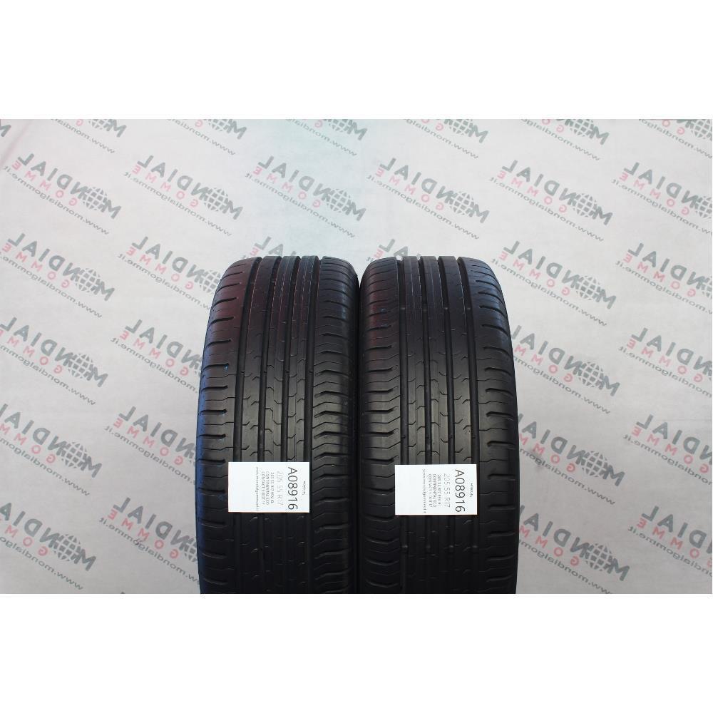 205 55 R17 95V XL CONTINENTAL ECO CONTACT 5 DOT 17
