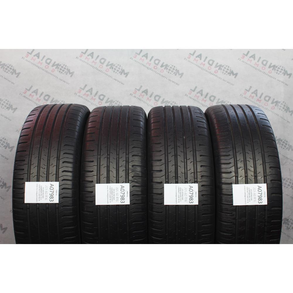 205 60 R16 92H CONTINENTAL ECO CONTACT 5 DOT 18-19