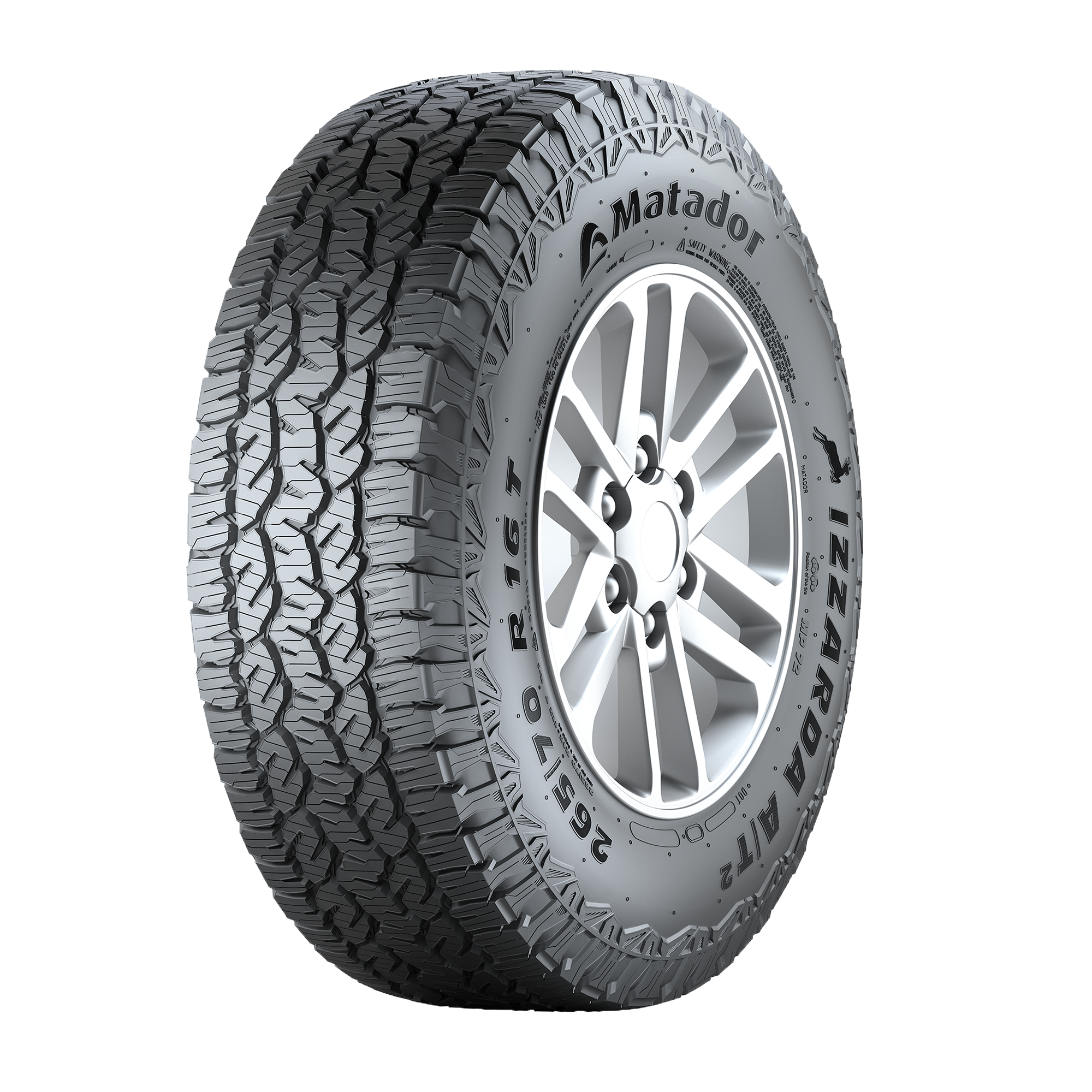 205 80 R16 104T MATADOR MP 72 IZZARDA A/T 2 XL FR M+S 3PMSF
