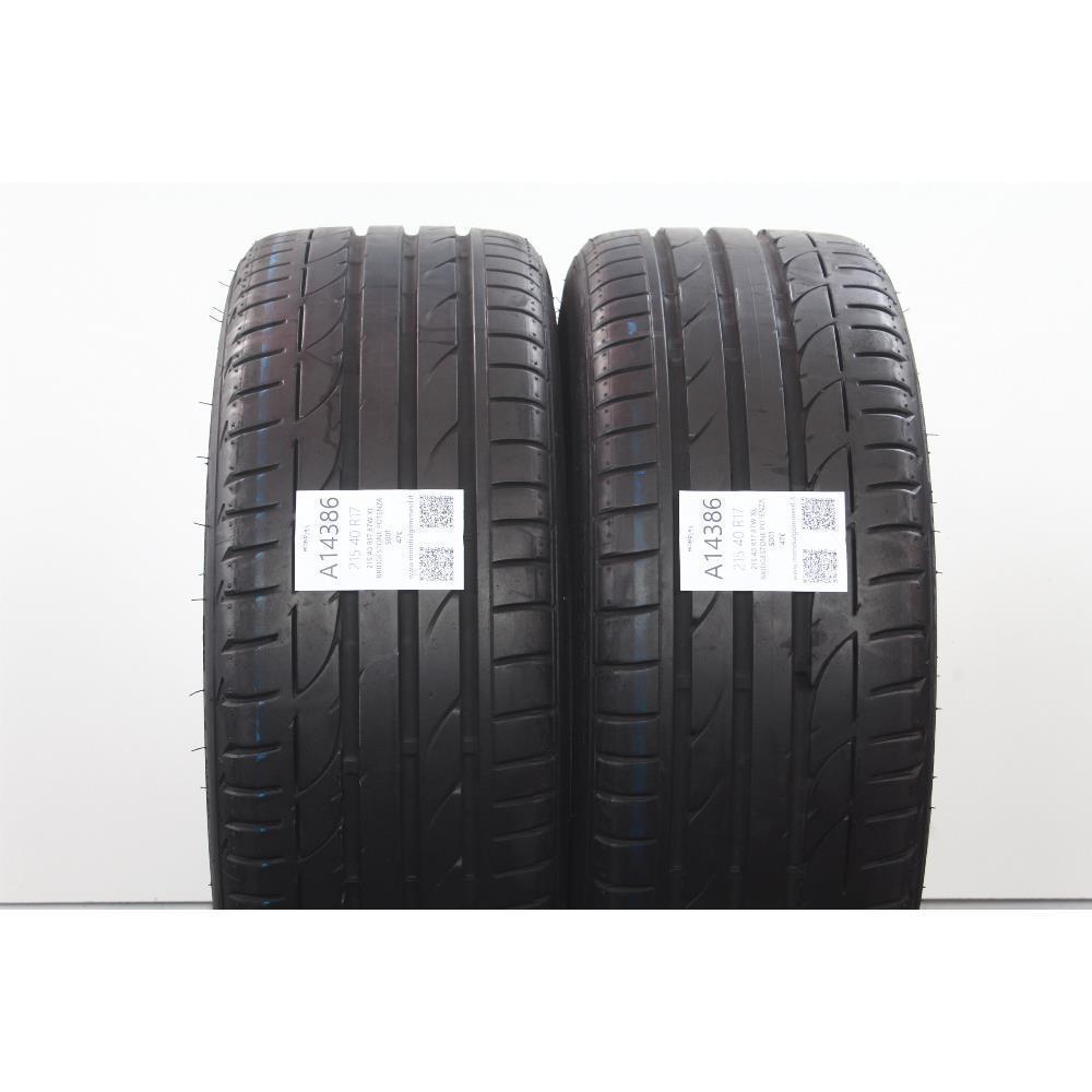 215 40 R17 87W XL BRIDGESTONE POTENZA S001