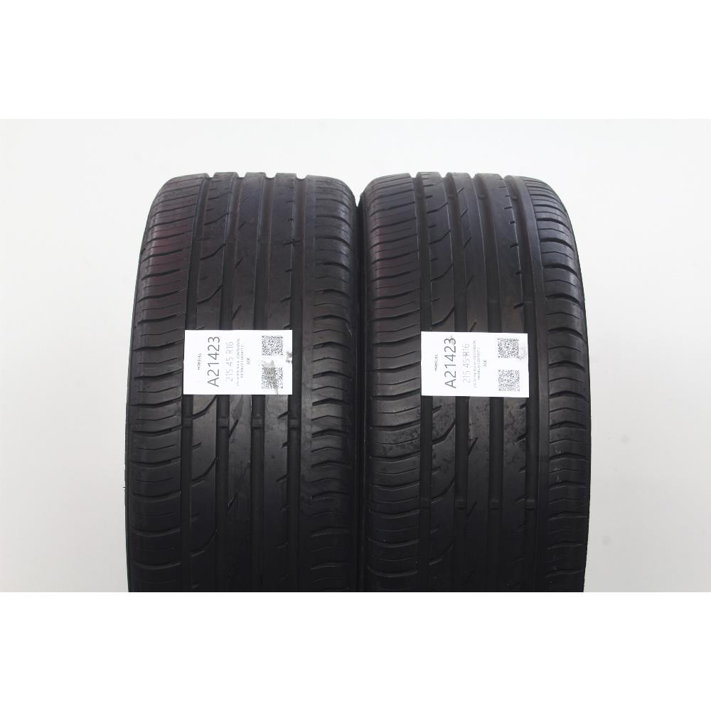 215 45 R16 90V XL CONTINENTAL PREMIUM CONTACT 2
