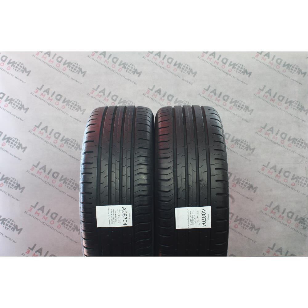 215 45 R17 87V CONTINENTAL ECO CONTACT 5 DOT 19