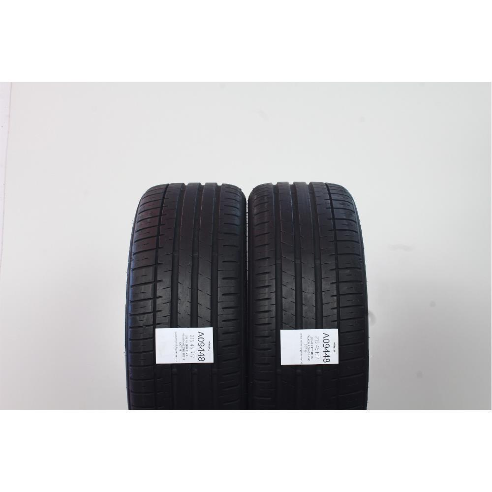 215 45 ZR17 91Y XL FALKEN AZENIS FK510 DOT 19