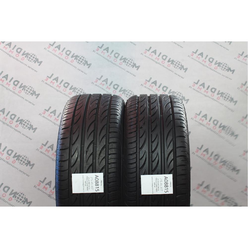 215 45 ZR17 91Y XL PIRELLI P ZERO NERO DOT 20