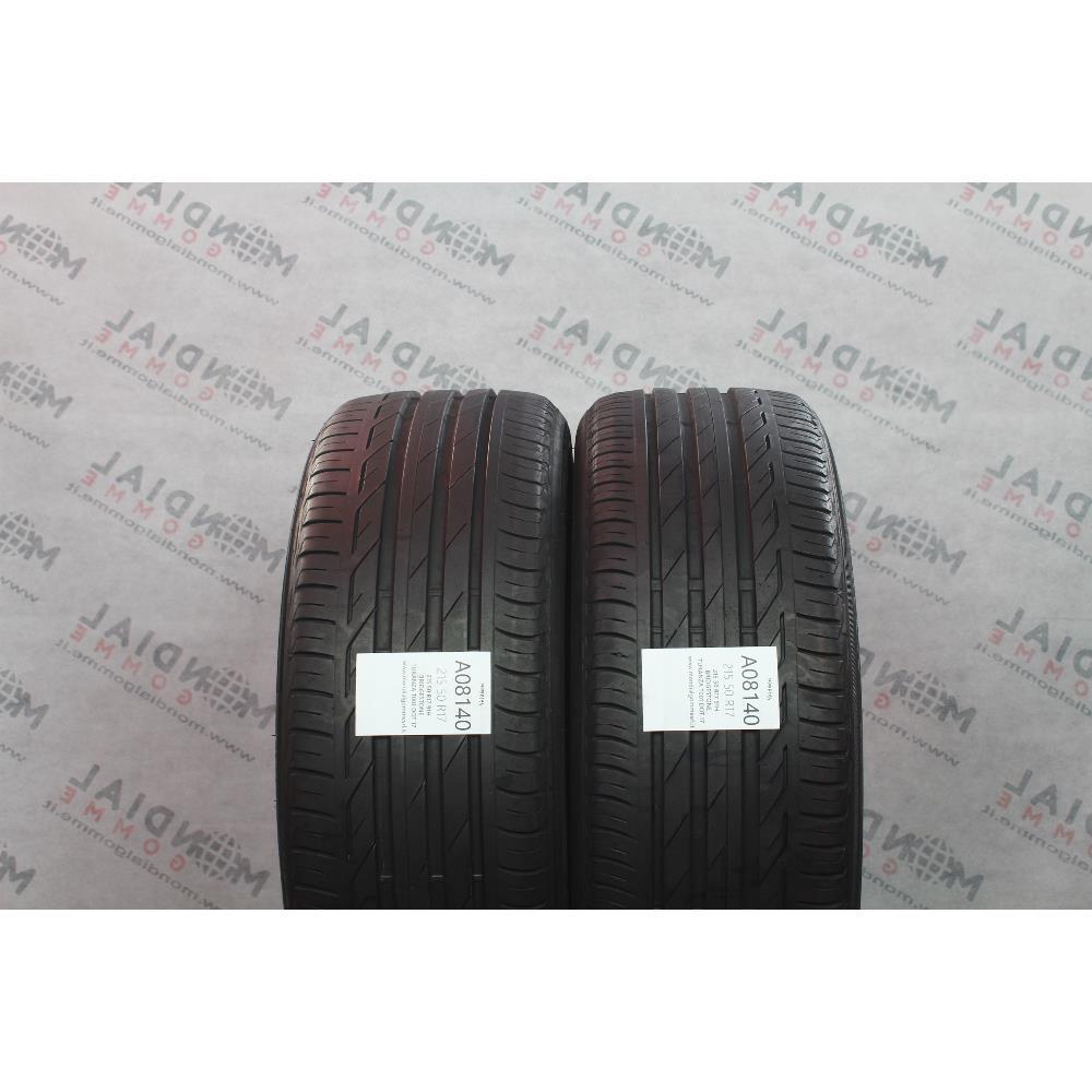 215 50 R17 91H BRIDGESTONE TURANZA T001 DOT 17
