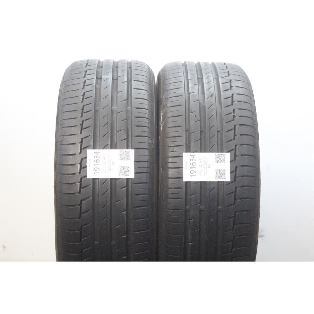 215 50 R17 91Y CONTINENTAL PREMIUM CONTACT 6
