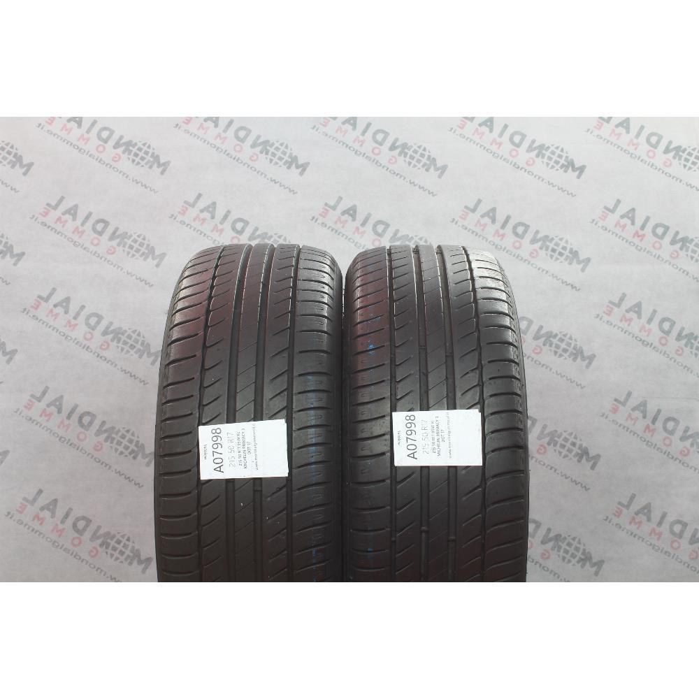 215 50 R17 95W XL MICHELIN PRIMACY 3 DOT 17