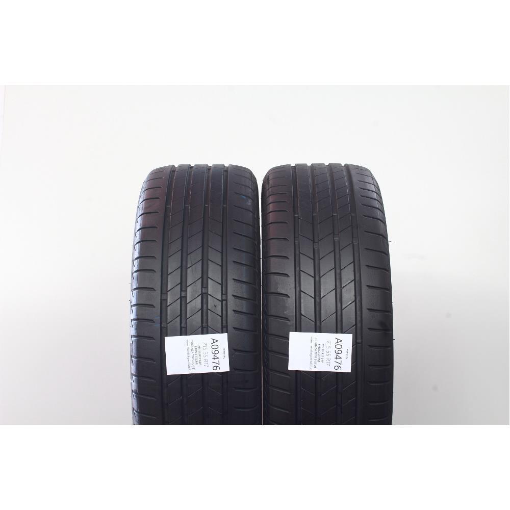 215 55 R17 94V BRIDGESTONE TURANZA T005 DOT 21