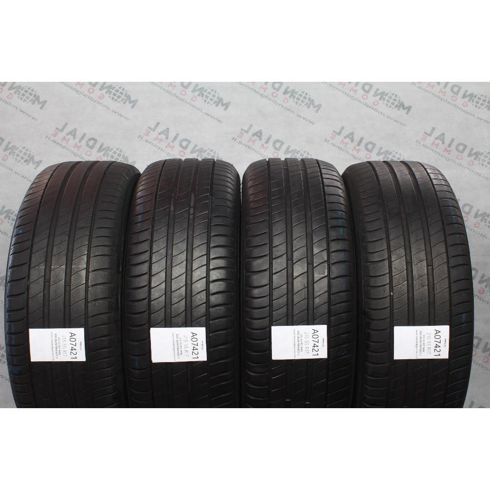 215 55 R17 94W MICHELIN PRIMACY 3