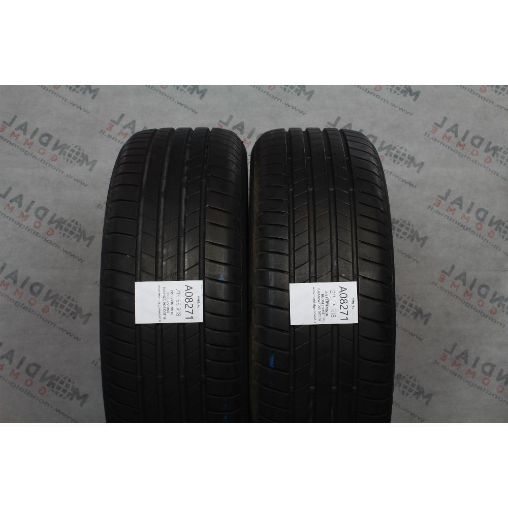 215 55 R18 99V XL BRIDGESTONE TURANZA T005 DOT 18