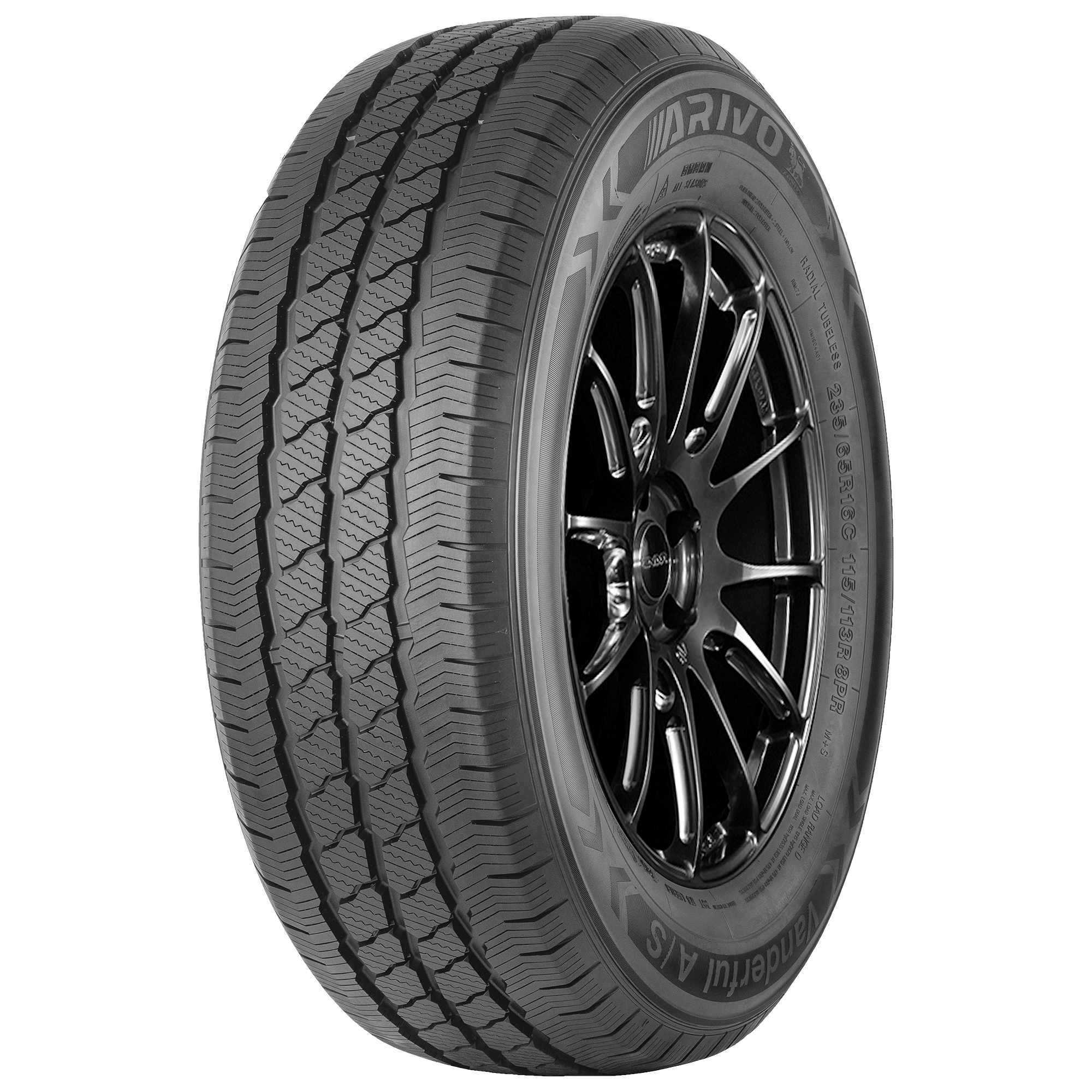 215 60 R16 103T ARIVO VANDERFUL A/S C 6PR BSW M+S 3PMSF