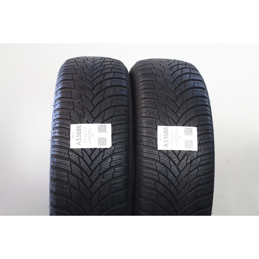 215 60 R17 96H M+S BRIDGESTONE WINTERHAWK 4