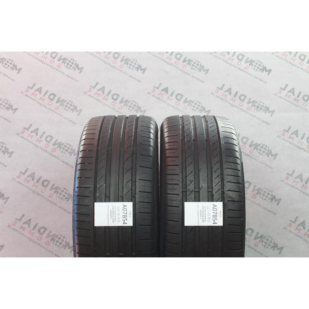 225 40 R18 92W XL CONTINENTAL SPORT CONTACT 5