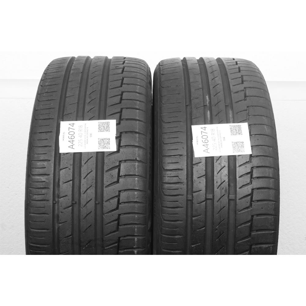 225 40 R18 92Y XL CONTINENTAL PREMIUM CONTACT 6