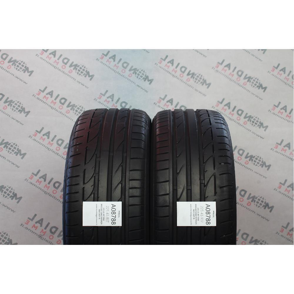 225 45 R17 91W BRIDGESTONE POTENZA S001 DOT 15
