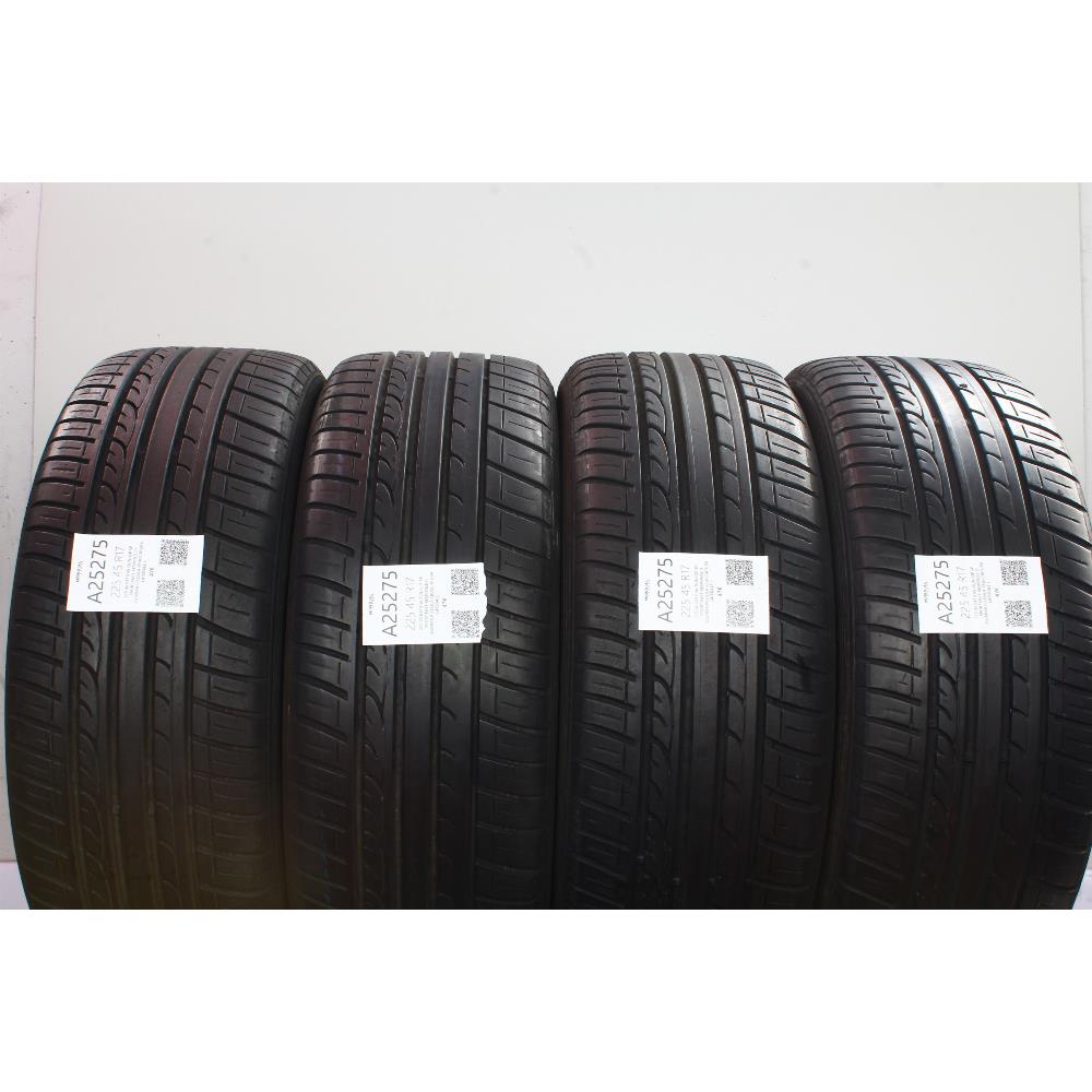 225 45 R17 91W DUNLOP SP SPORT FAST RESPONSE (1 GOMMA PICCOLA SBUCCIATURA LATERALE )