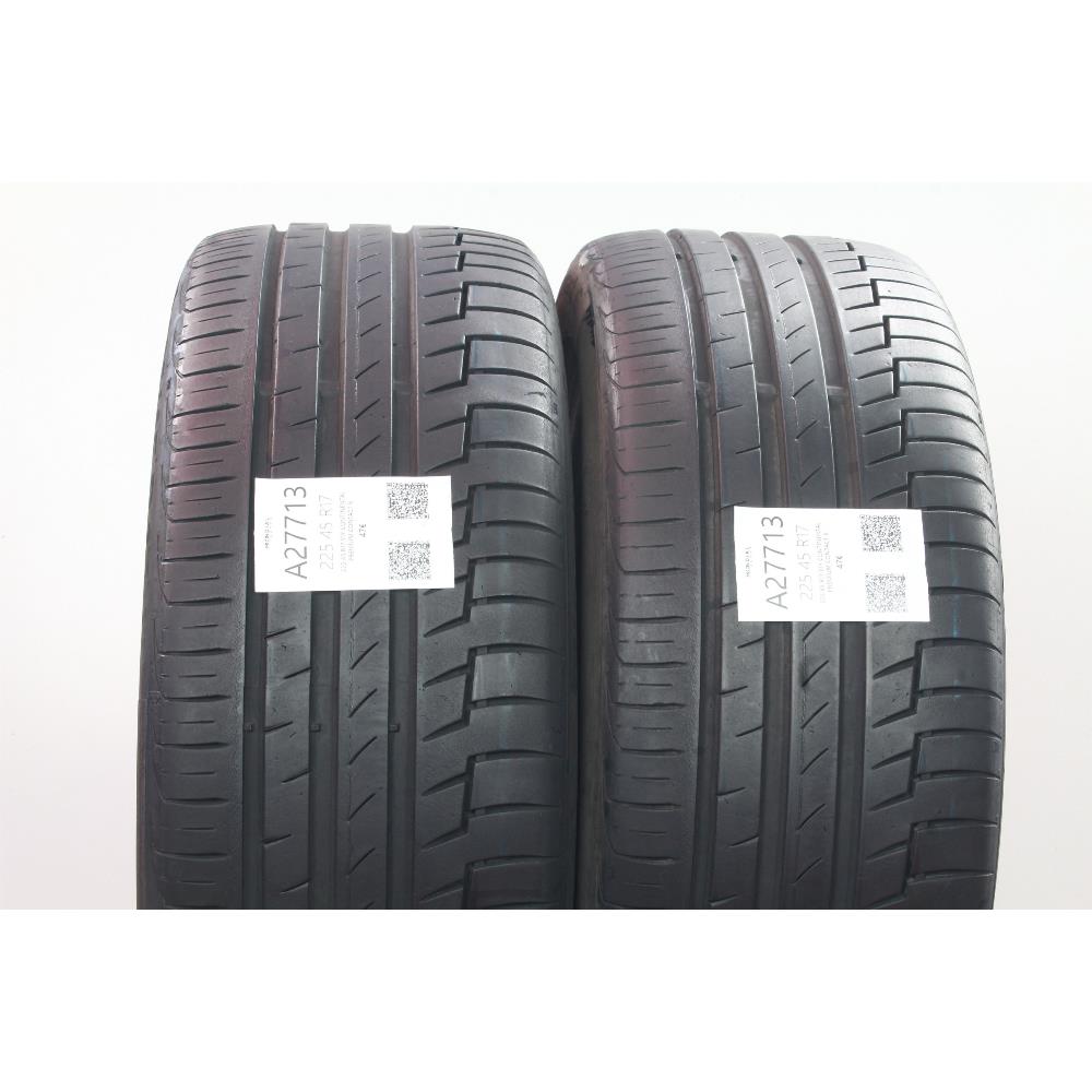 225 45 R17 91Y CONTINENTAL PREMIUM CONTACT 6 