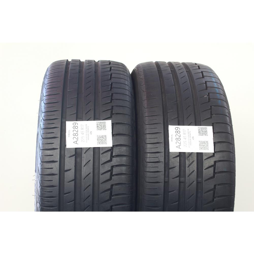 225 45 R17 91Y CONTINENTAL PREMIUM CONTACT 6 