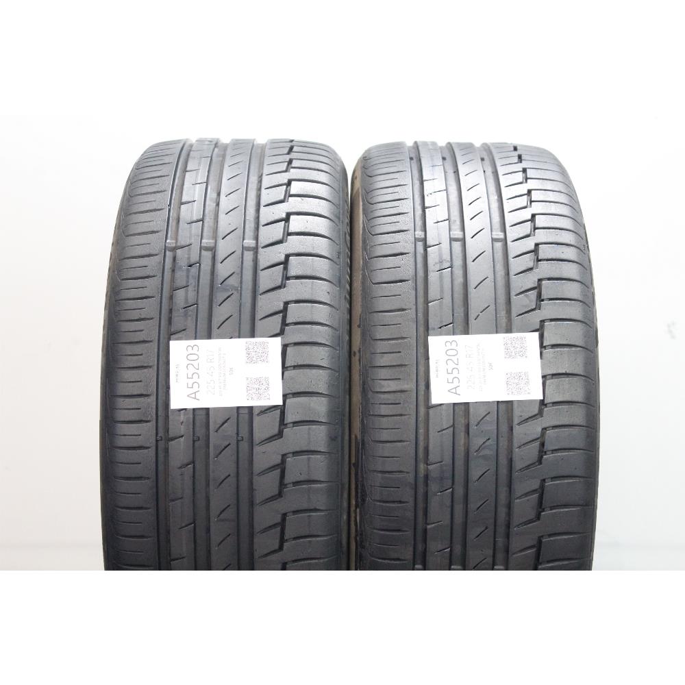 225 45 R17 91Y CONTINENTAL PREMIUM CONTACT 6 