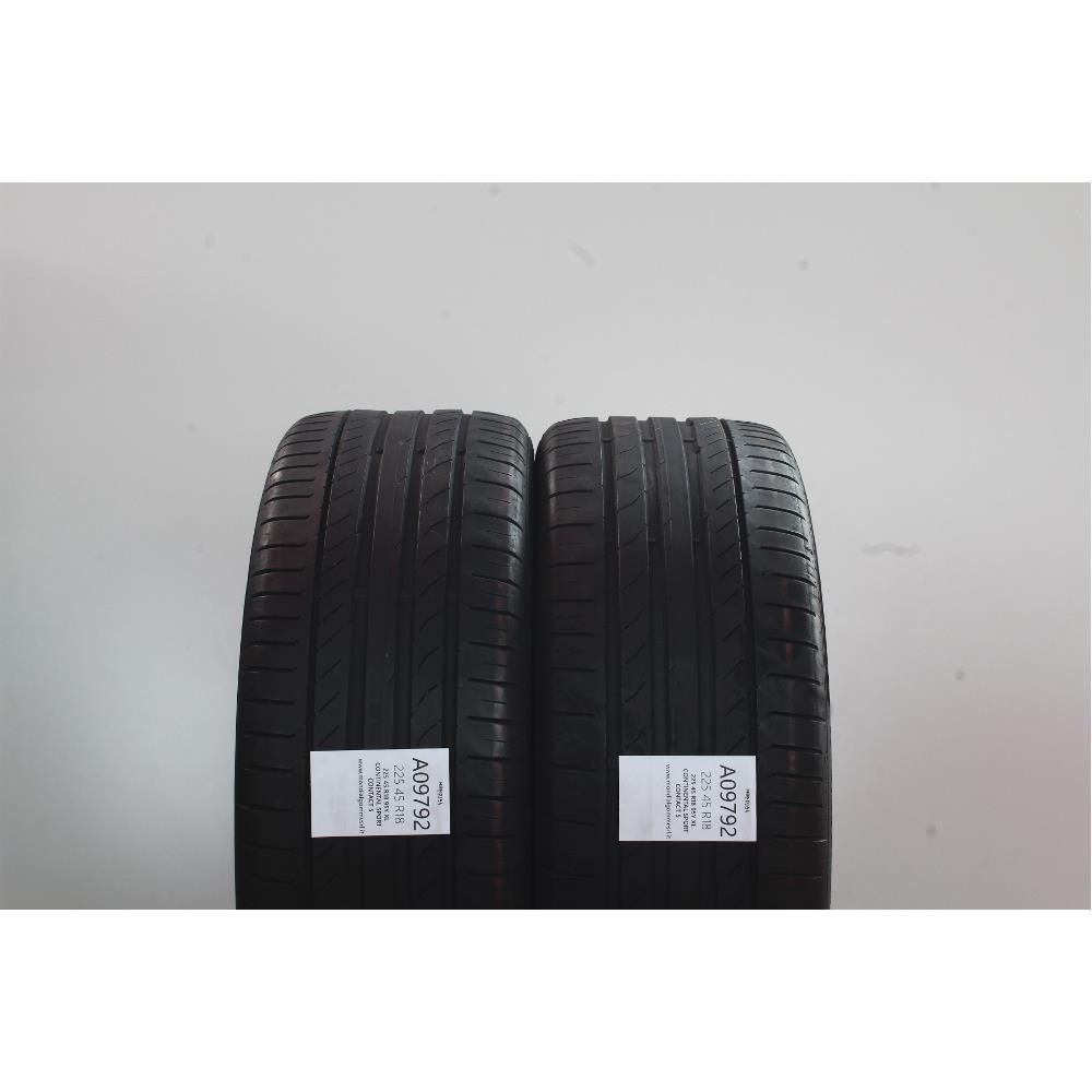 225 45 R18 95Y XL CONTINENTAL SPORT CONTACT 5 