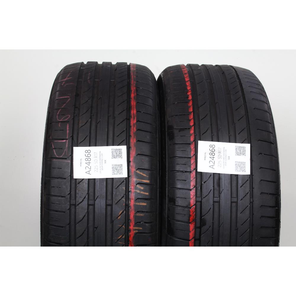 225 50 R17 94W CONTINENTAL SPORT CONTACT 5 SSR