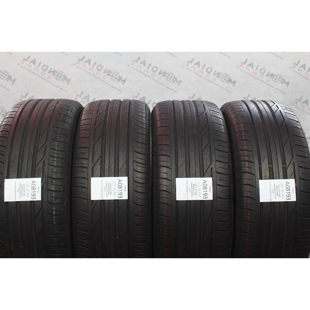225 55 R17 97W BRIDGESTONE TURANZA T001 DOT 17/16