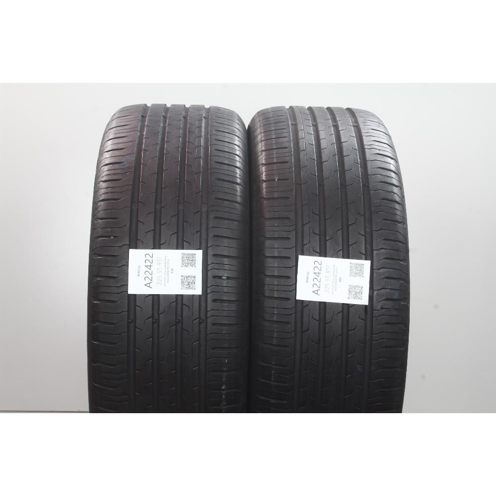 225 55 R17 97W CONTINENTAL ECO CONTACT6 DOT20