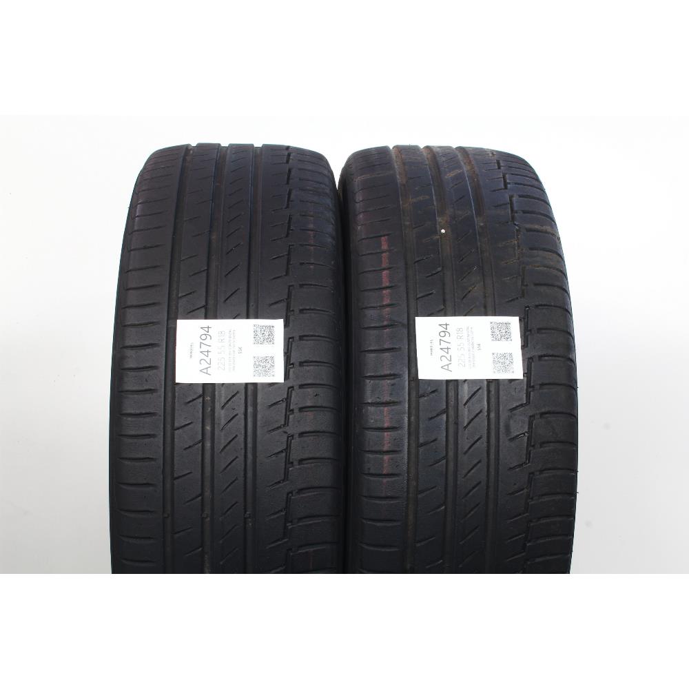 225 55 R18 98V CONTINENTAL PREMIUM CONTACT6 DOT19