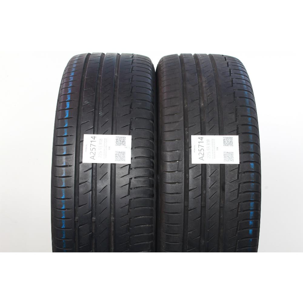 225 55 R18 98V CONTINENTAL PREMIUM CONTACT6 DOT19