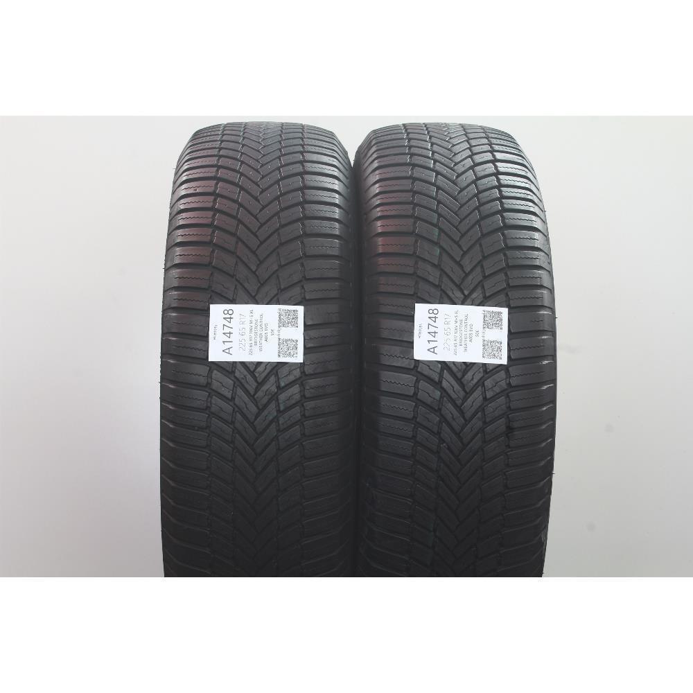225 65 R17 106V M+S XL BRIDGESTONE WEATHER CONTROL A005 EVO
