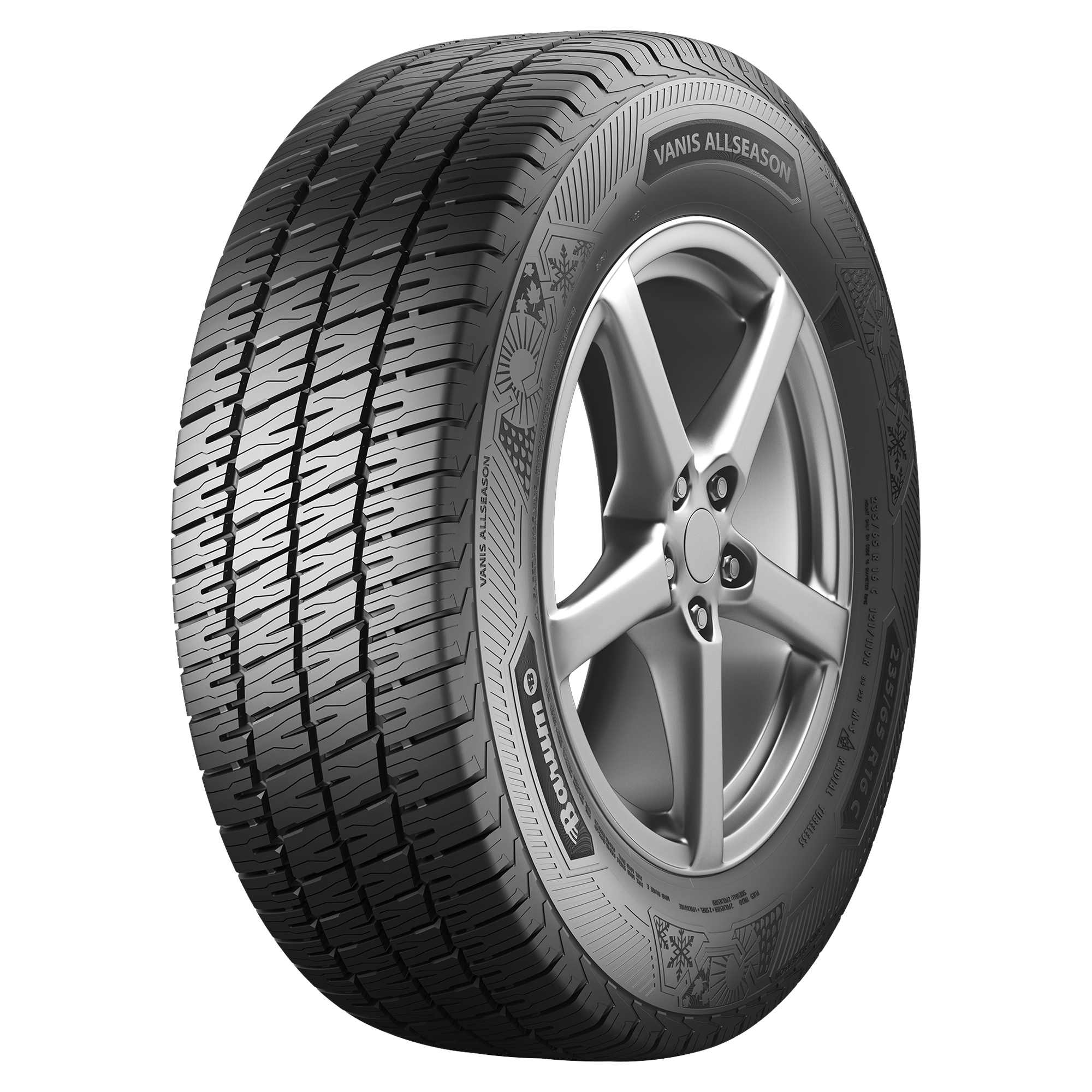 225 70 R015 112R BARUM VANIS ALLSEASON C 8PR M+S 3PMSF