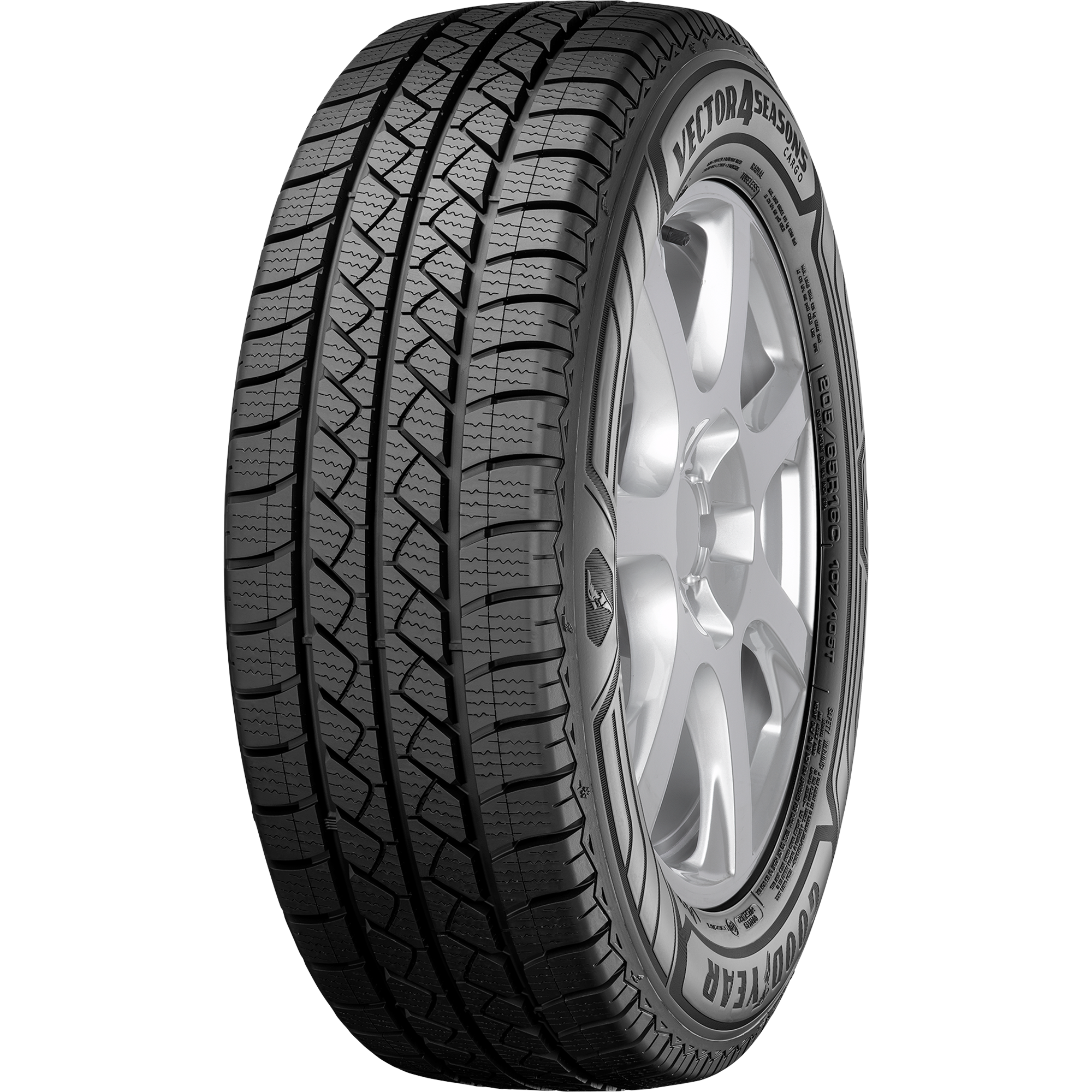 225 75 R16 121R GOODYEAR VECTOR 4SEASONS CARGO C M+S 