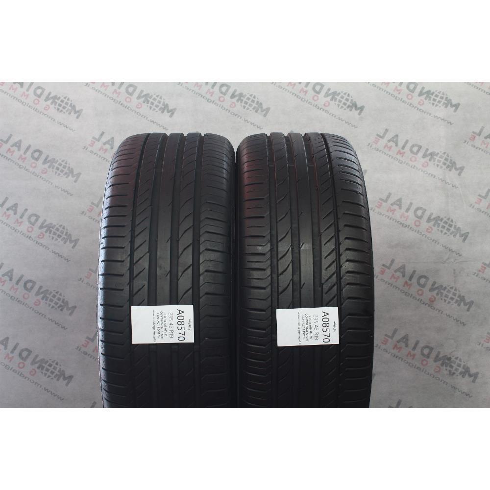 235 45 R19 99V XL CONTINENTAL SPORT CONTACT 5 DOT 16
