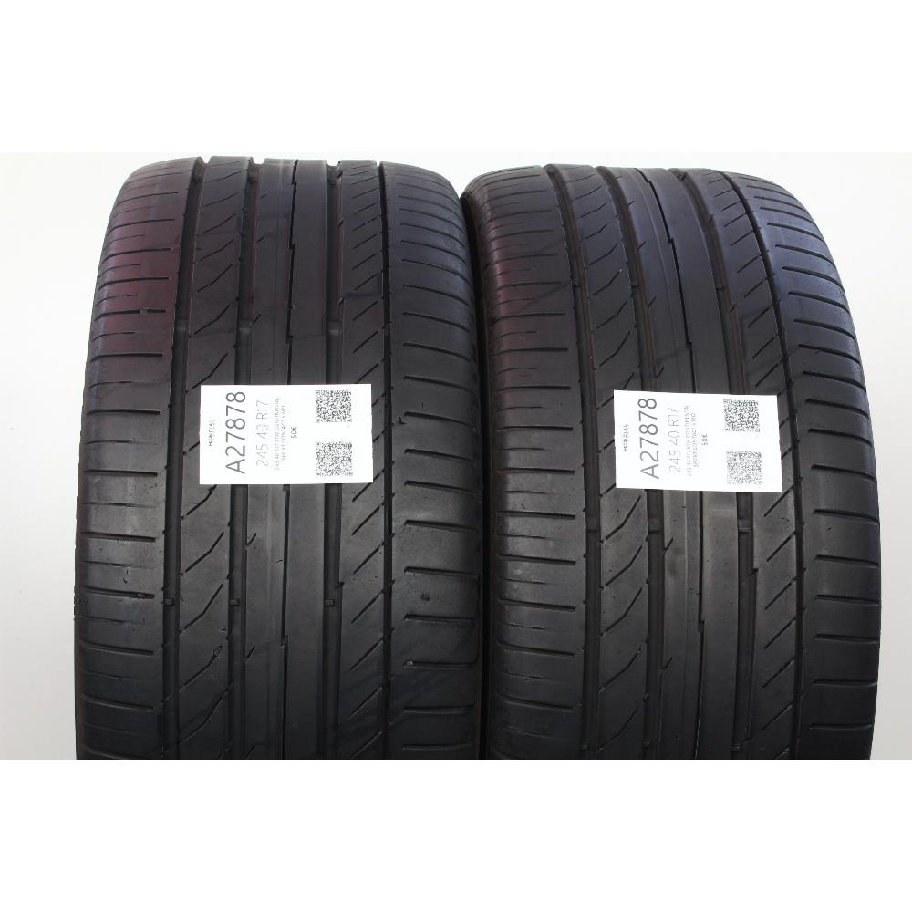245 40 R17 91W CONTINENTAL SPORT CONTACT 5 MO