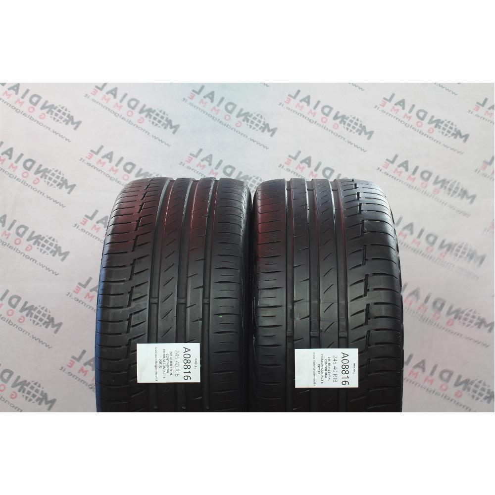 245 40 R18 97Y XL CONTINENTAL PREMIUM CONTACT 6 DOT 22