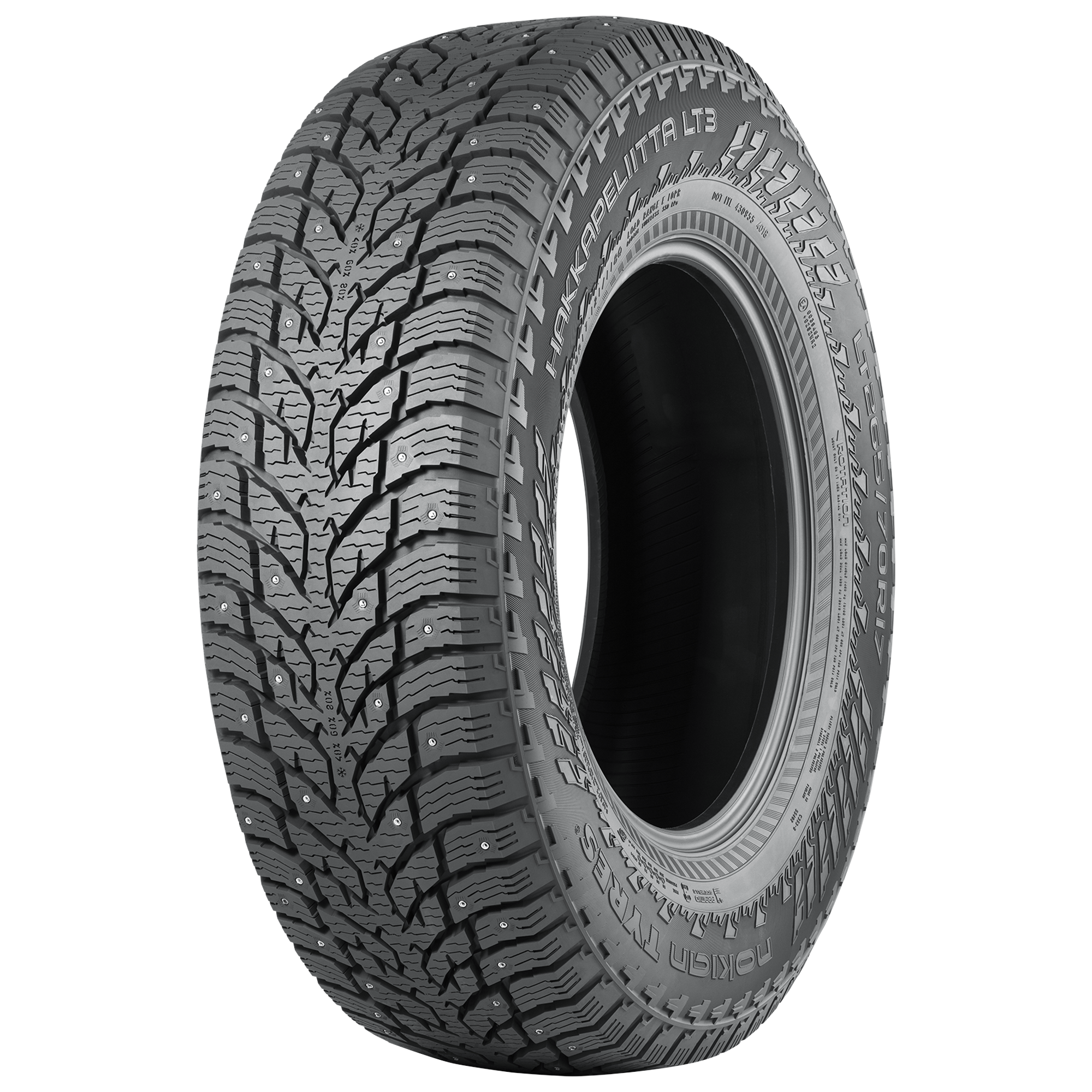 245 70 R17 119Q NOKIAN NOKIAN HAKKAPELIITTA LT3 STUD 10PR BSW M+S 3PMSF