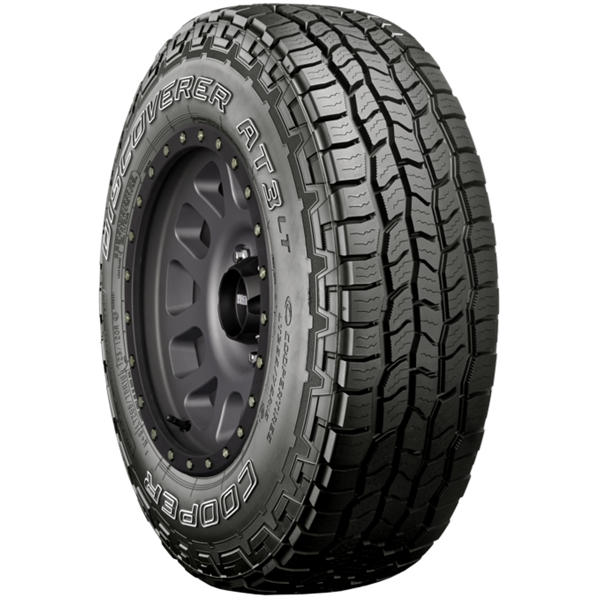 265 70 R017 121S COOPER DISCOVERER AT3 LT OWL M+S 3PMSF