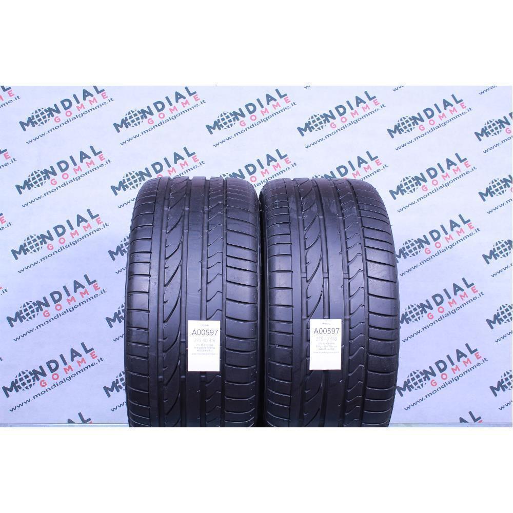 275 40 R18 99W Bridgestone Potenza RE050A Runflat