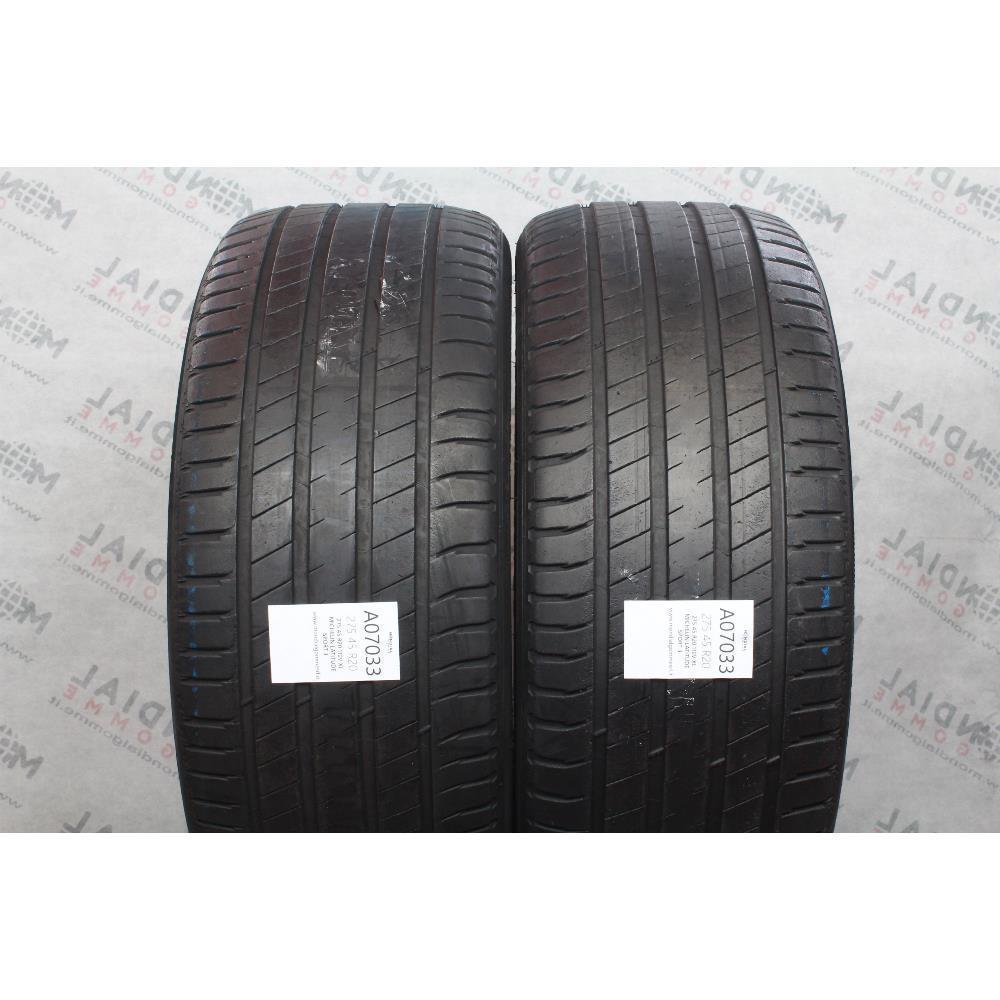 275 45 R20 110V XL MICHELIN LATITUDE SPORT 3